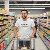 Father-To-Be Pregnancy Announcement Gift T-Shirt Tシャツ