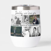 Father with Kids and Family Dad Photo Collage (正面)