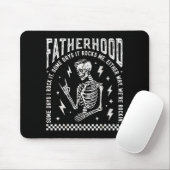Fatherhood Some Days I Rock It Skeleton Dad Tour F マウスパッド (マウス)