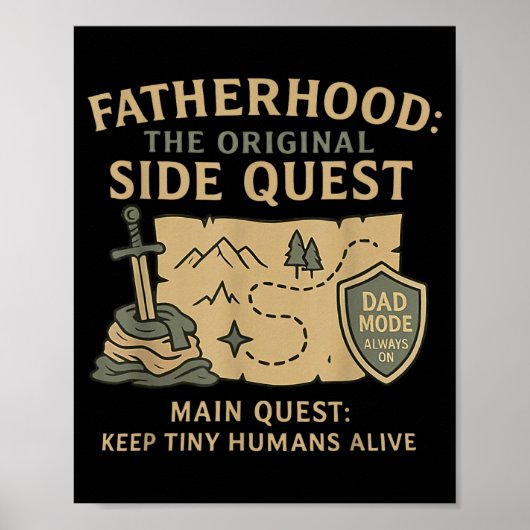Fatherhood The Original Side Quest Dad Mode  ポスター (正面)
