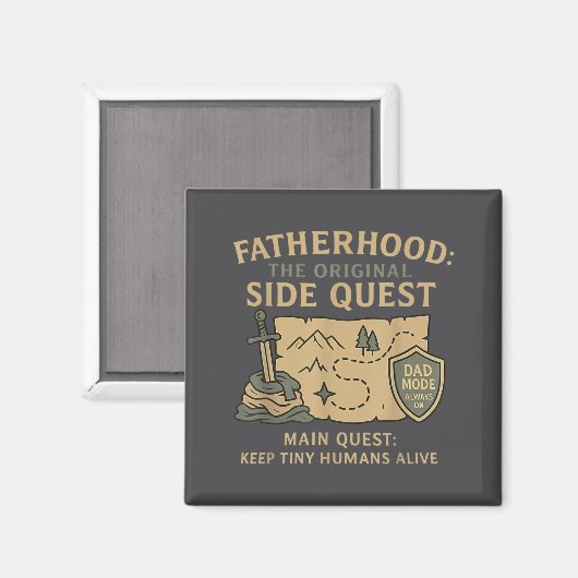 Fatherhood The Original Side Quest Dad Mode  マグネット (正面/裏面)