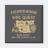 Fatherhood The Original Side Quest Dad Mode  マグネット (正面)