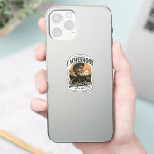 Fatherhood The Real Legacy ヴィンテージ父の日 シール (スマートフォン)