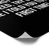 Fatherly Advice_ If At First, You Don't Succeed, F ポスター (角)