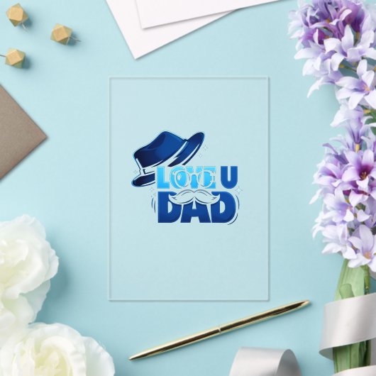 father's day アクリル招待状 (インサイチュ (ウェディング))