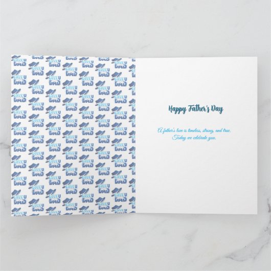 father's day カード (内部)