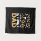 Father's Day Adventure Is Being A Dad タペストリー (正面(横))