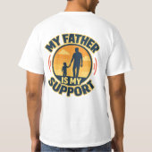 Father's Day Appreciation Tシャツ (裏面)