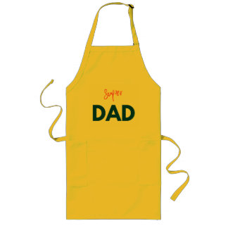 father's day apron ロングエプロン