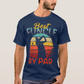 Fathers Day Best Funcle Par Golf Gifts For Uncle Tシャツ (正面)
