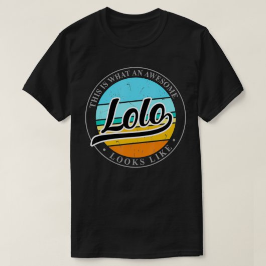 Father's Day Birthday gift for Lolo Filipino Pinoy Tシャツ (デザイン正面)