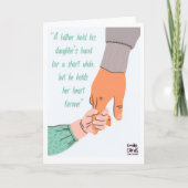 Father's Day - by a daughter カード (正面)