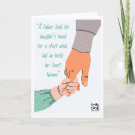 Father's Day - by a daughter カード