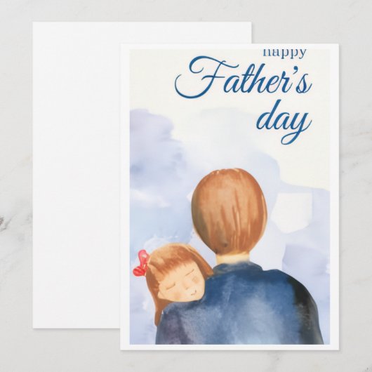 Father's Day Card シーズンカード (正面/裏面)