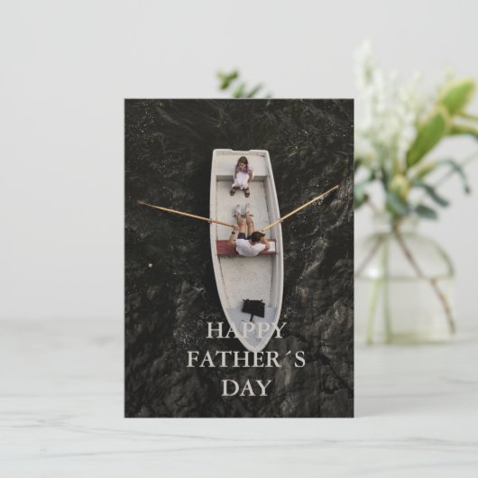 Fathers day card  招待状 (スタンド正面)