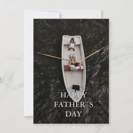 Fathers day card  招待状 (正面)