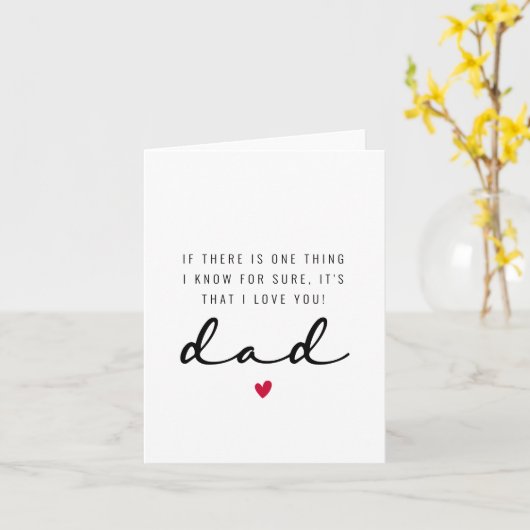 Father's Day card for Dad! カード (黄色い花)