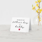 Father's Day card for First Father's Day カード (黄色い花)