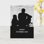 Father's Day Card from Daughter Card カード (黄色い花)