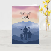Father's Day Card from Kids Greeting Card カード (黄色い花)