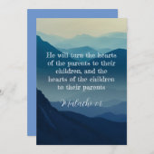 Father's Day Card - Religious - Christian - Bible シーズンカード (正面/裏面)