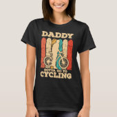Father's Day Cycling and Biking Dad 1 Tシャツ (正面)