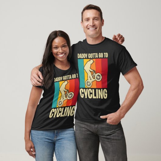 Father's Day  Cycling and Biking Dad 3 Tシャツ (ユニセックス)