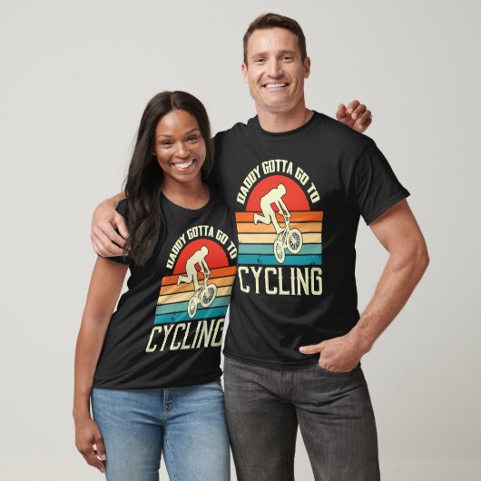 Father's Day  Cycling and Biking Dad Tシャツ (ユニセックス)