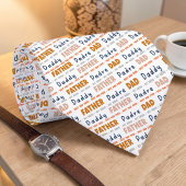 Father's Day Dad Custom Necktie Tie ネクタイ