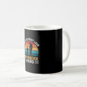 Father's Day Dad My First Love コーヒーマグカップ (正面右)