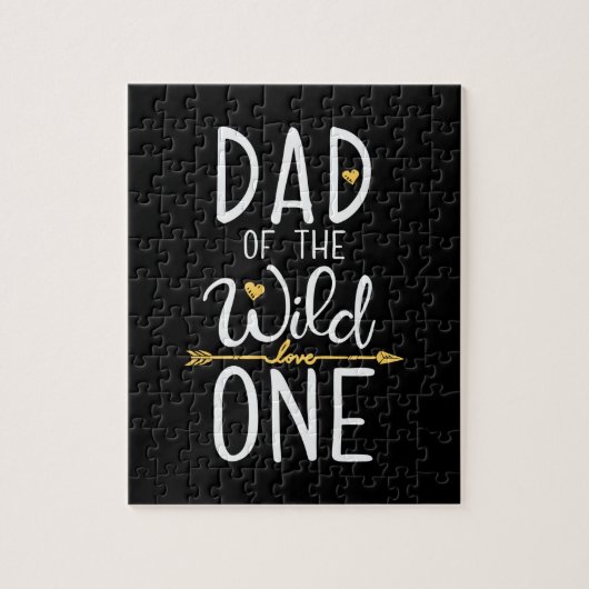 Father's Day Dad Of The Wild Love One ジグソーパズル (縦)