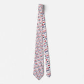 Father's Day Dad Pattern Necktie Tie ネクタイ (正面)