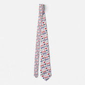 Father's Day Dad Pattern Necktie Tie ネクタイ (裏面)