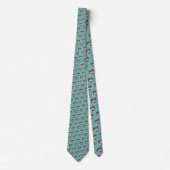 Father's Day Dad Pattern Necktie Tie ネクタイ (正面)