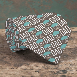 Father's Day Dad Pattern Necktie Tie ネクタイ