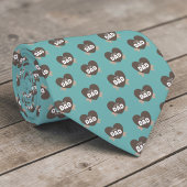Father's Day Dad Pattern Necktie Tie ネクタイ