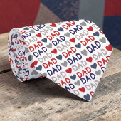 Father's Day Dad Pattern Necktie Tie ネクタイ