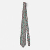 Father's Day Dad Pattern Necktie Tie ネクタイ (正面)