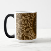 Fathers Day, Daddy and Coffee,Best Daddy Ever モーフィングマグカップ (左)