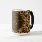 Fathers Day, Daddy and Coffee,Best Daddy Ever モーフィングマグカップ (正面右)