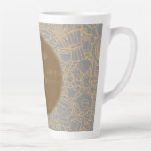 Fathers Day, Daddy and Coffee,Best Daddy Ever Latt カフェラテマグ (右)