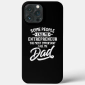 Fathers Day Design for an Entrepreneur Dad  Case-Mate iPhoneケース (裏面)
