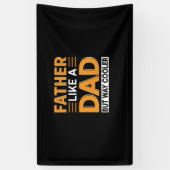 Father's Day Father Like A Dad 横断幕 (縦)
