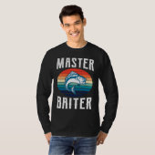 Father's Day Fishing Fisherman Baiter Rod  2 Tシャツ (正面フル)