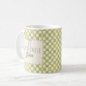 Father's Day Gift Custom Name Coffee Mug コーヒーマグカップ (正面左)