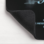 Father's Day Gift – Patience Wisdom Love Dad Quote マウスパッド (コーナー)