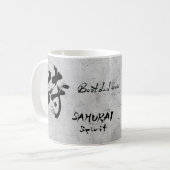 Father's Day gift: Samurai and warrior coffee mug コーヒーマグカップ (正面左)