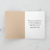 Father's Day Golden Retrievers カード (内部)