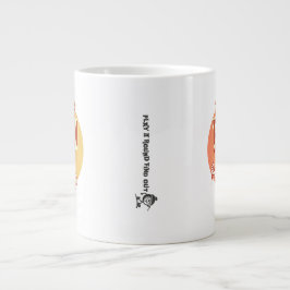 Fathers Day Golf Dad Funny Glizzy At The Turn Hot ジャンボコーヒーマグカップ