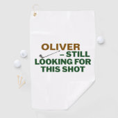 Fathers Day Golf Dad Still Looking Design ゴルフタオル (インサイチュ)